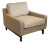 Comfy Club Chair by B. G. Mesberg for Directional Design, Newly Reupholstered For Sale