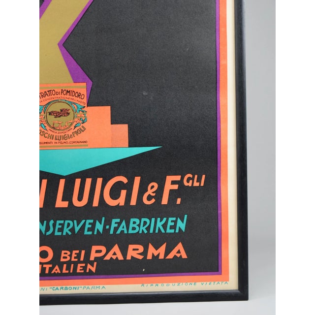 1920s Erberto Carboni, Italian Art Deco Publicity Poster, 1926, Print For Sale - Image 5 of 10