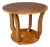 Art Deco Walnut Side Table, 1930s For Sale