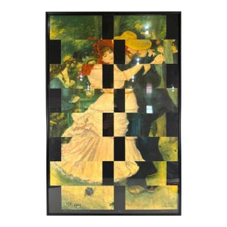 "Renoir Revisited I" #1/5 — Framed Collage, Herbert Simon 2007 For Sale