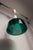 Green Vintage Two-Tone Pendant Light in White Opaline Glass and Green Transparent Glass, 1960s For Sale - Image 8 of 17