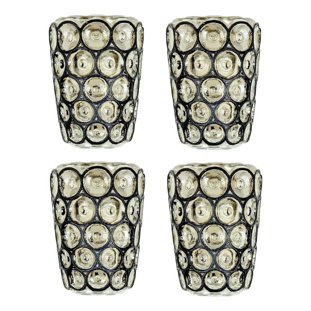 Mid-Century Modern Sconces from Limburg, Germany, 1960s, Set of 4 For Sale