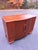 Vintage Art Deco Serpentine Front Bar Cabinet With Felt-Lined Drawers For Sale - Image 4 of 7