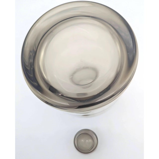 Vintage Caithness Glass "Morven" Decanter Designed by Domhnall Ó Broin For Sale - Image 10 of 11