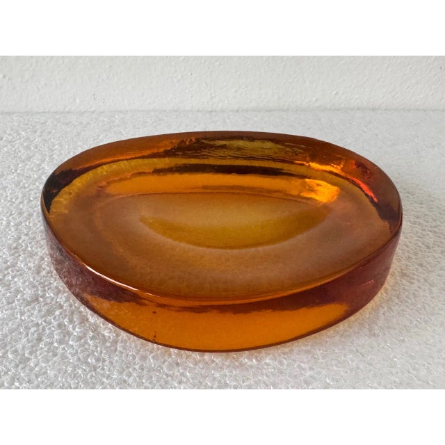 Amber Pocket Emptier in Murano Glass by Vincenzo Nason, 1970s For Sale - Image 3 of 13