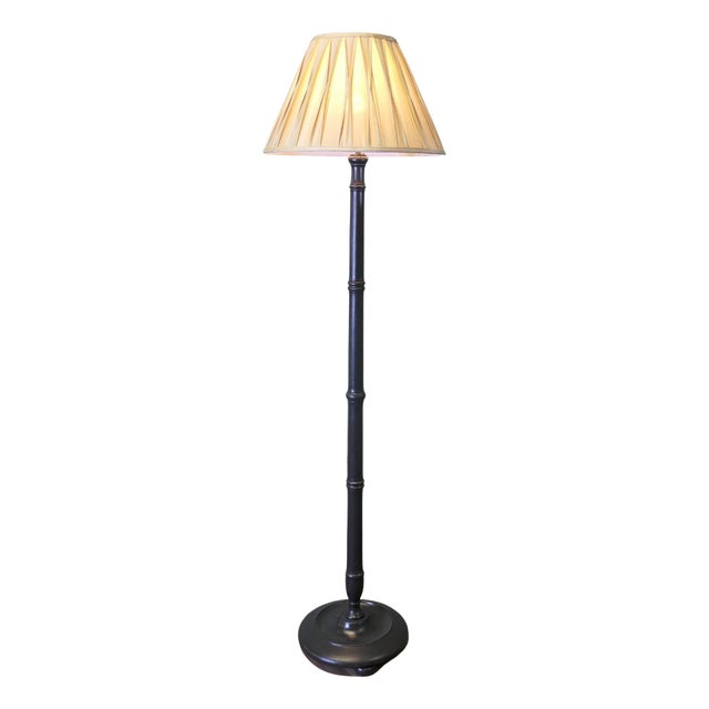 Simulated Bamboo Floor Lamp, 1920 For Sale