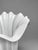 Late 20th Century Hutschenreuther German White Porcelain Fluted Floor Vase, 20th Century For Sale - Image 5 of 8