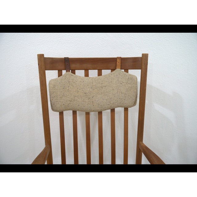 Hans Wegner Hans Wegner Danish Teak Rocking Chair for Tarm Stole, 1970s For Sale - Image 4 of 4