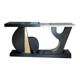 Picasso Credenza – One-of-a-Kind Sculptural Wood Credenza For Sale