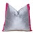 Silver Festive Silk Euro Pillow Cover For Sale
