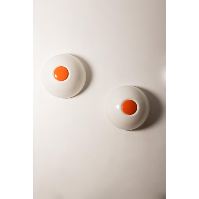 Mushroom Wall Lights by Elio Martinelli, Italy, 1970s, Set of 2 For Sale - Image 9 of 10