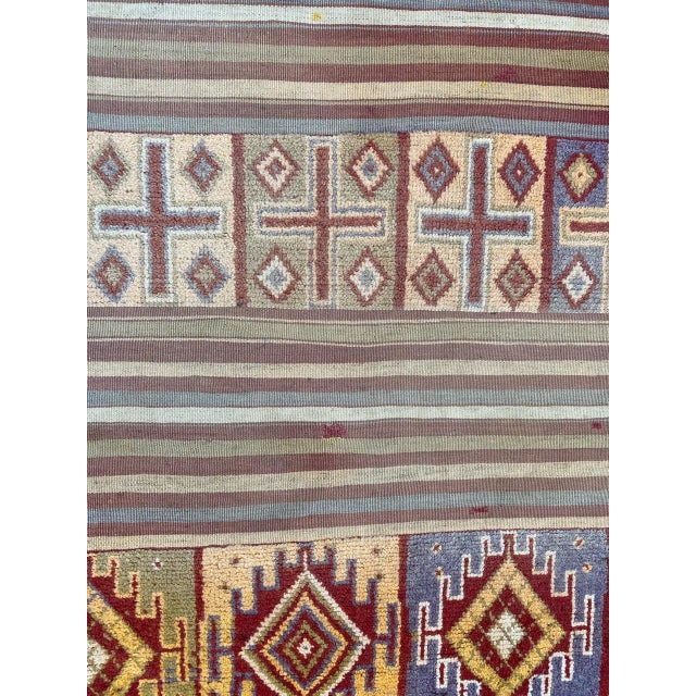 Vintage Tribal Moroccan Rug, 1950s For Sale - Image 4 of 14