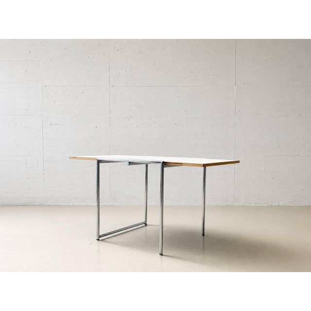 Folding Table Jean by Eileen Gray for Classicon, 1990s For Sale - Image 15 of 16