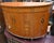 Wood Regency Adams Style Demi Lune Cabinet in Satinwood For Sale - Image 7 of 7
