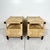 Brown Vintage John Hutton for Donghia Rattan and Mahogany Nightstand End Tables- A Pair For Sale - Image 8 of 10