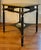 Wood Italian Hand Painted Ebonized Side Table For Sale - Image 7 of 9