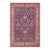 Rustic Super Kazak Blue/Ivory Wool Rug - 8'8'' X 12'2'' For Sale