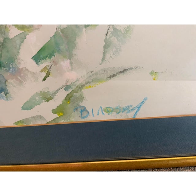 20th Century Birdsey Watercolor For Sale - Image 4 of 5