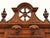 A magnificent solid oak entryway coat rack, an elegant testament to the napoleon iii style of the last quarter of the 19th...