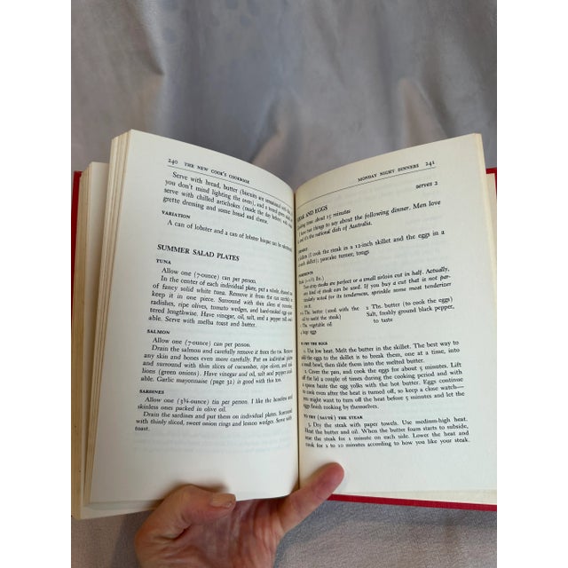 Vintage 1969 the New Cook’s Cookbook by Carol Guilford. For Sale - Image 10 of 12