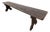 Antique English Oak Bench - Circa 1910 For Sale