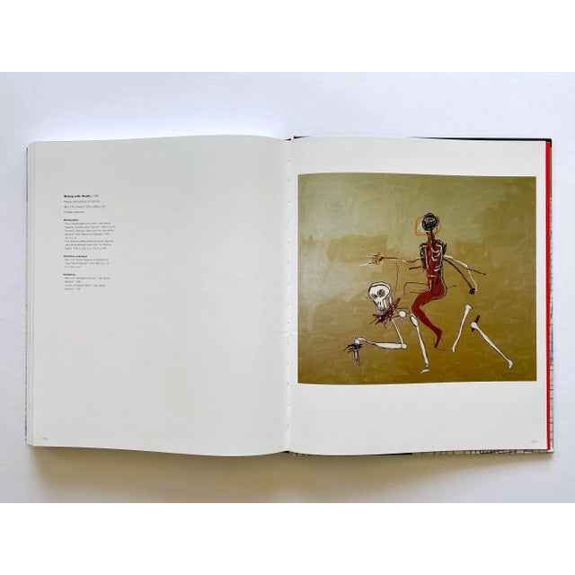 Jean Michel Basquiat " Paintings Catalogue Raisonne " Rare Vintage Landmark Volume Lithograph Print Large Hardcover Slipcase Two Books Set For Sale - Image 12 of 12