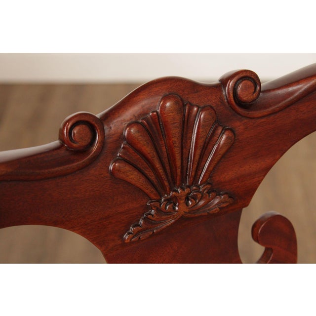 Hickory Chair Georgian Style Set of Six Mahogany Dining Chairs For Sale - Image 12 of 12