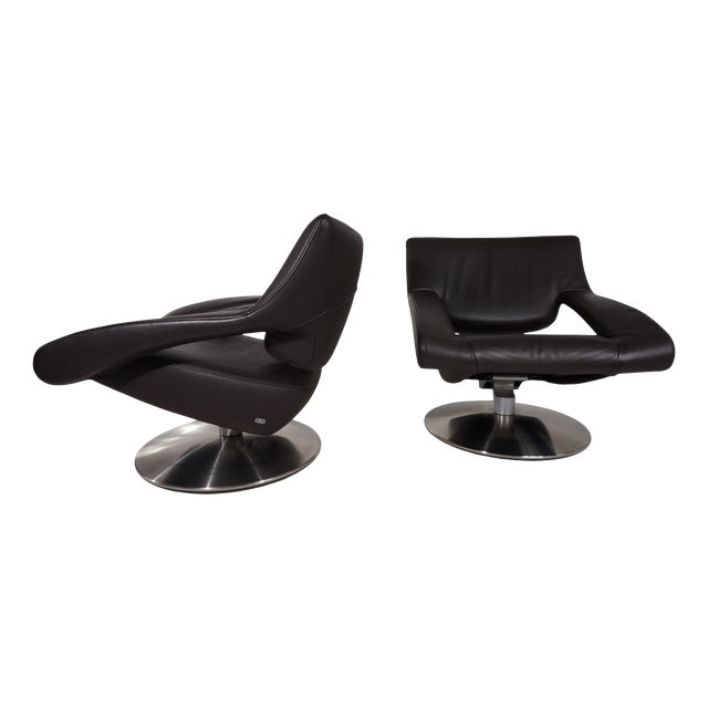 DS-255 Avant-Garde Lounge Chair in Dark Brown Leather from de Sede, 2000 For Sale