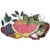 Vintage Painted Tole Metal Fruit Wall Sculpture For Sale - Image 15 of 15
