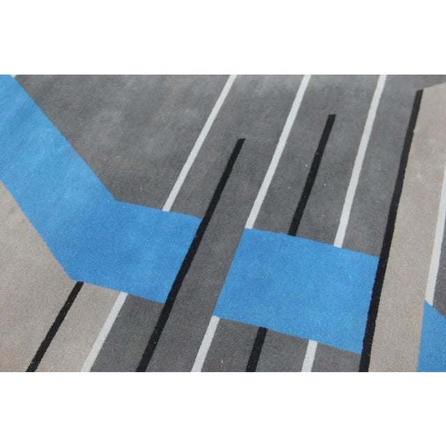 1980s Italian Woolen Rugs, 1980s, Set of 2 For Sale - Image 5 of 10