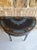 Black Lane Venture Bespoke Black & Gilt Painted Demilune Console Table For Sale - Image 8 of 11