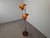 Mid-Century Hungarian Orange and Chrome Double Globe Floor Lamp, 1970s For Sale - Image 16 of 18