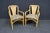 MCM Style Fan Back Bamboo & Rattan Armchairs – Set of 4 For Sale - Image 16 of 18