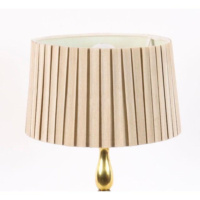 Antique French Art Nouveau Ormolu Table Lamp, Late 19th Century For Sale - Image 5 of 18