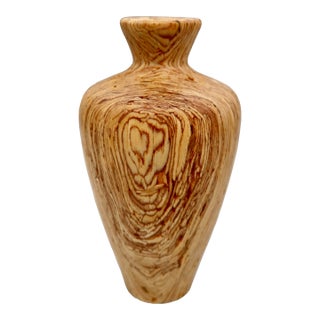 Hand Turned Spalted Hardwood Bud Vase | Natural Wood Turning, Organic Decor For Sale
