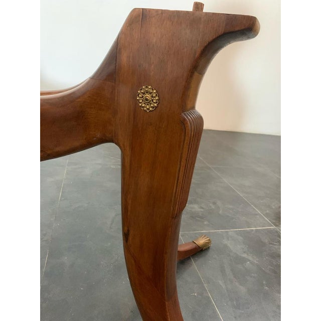 Saber-Leg Table by Paolo Buffa, 1950s For Sale - Image 12 of 15