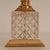 Mid-Century Hollywood Regency Table Lamps in Crystal and Gilt Brass Reed by Maison Jansen for Maison Charles, 1970s, Set of 2 For Sale - Image 10 of 13