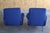 Pair of Early 1st Edition Lady Chairs by Marco Zanuso for Arflex in Raf Simmons Fabric, Italy, 1950s For Sale - Image 13 of 13