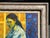 Mid 20th Century Original Mid-Century American Original Oil on Canvas Interior Scene - Portrait of a Lady - 1961 For Sale - Image 5 of 9