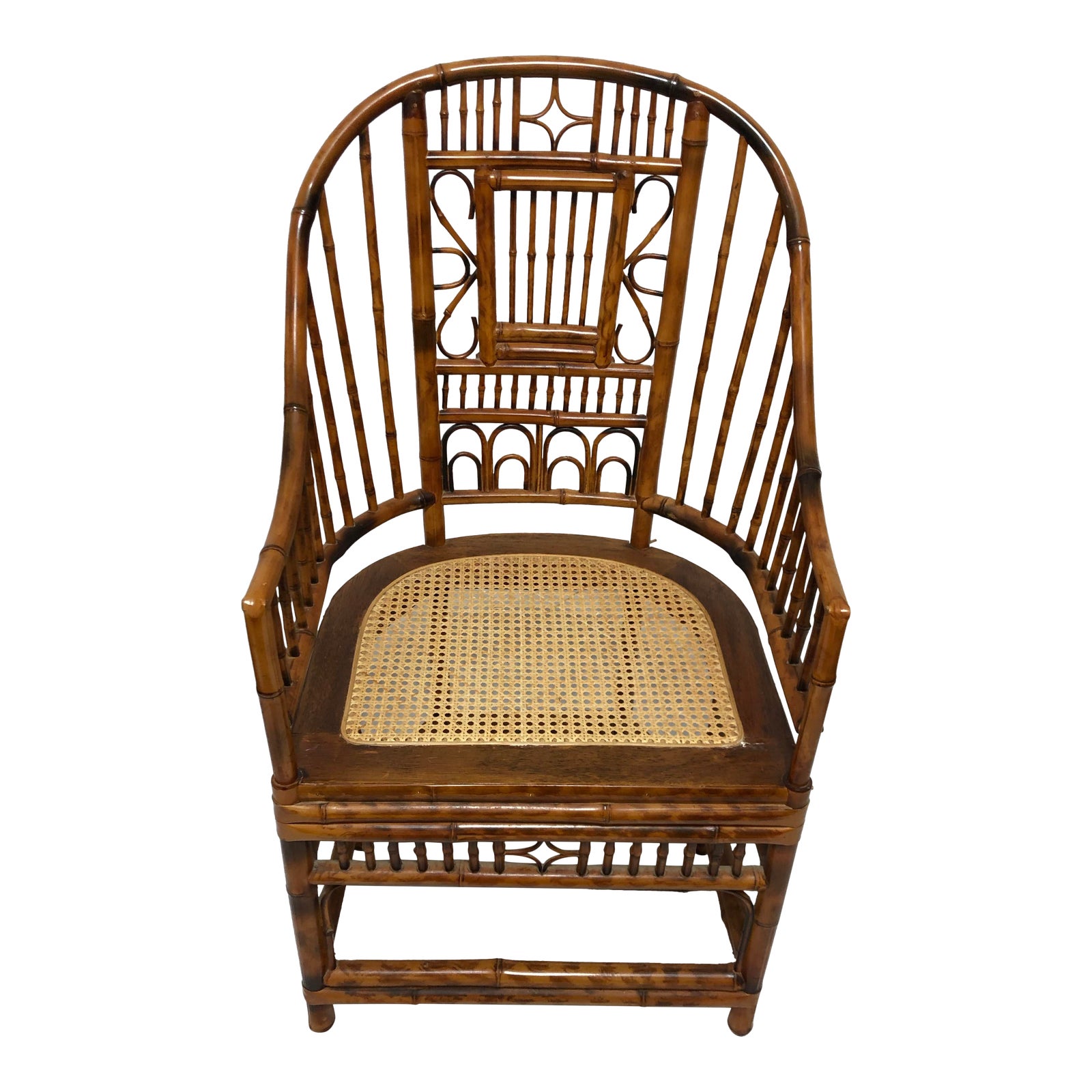 Vintage Bamboo Rattan Chair Chairish