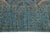 Textile Blue Modern Mamluk Wool Rug With Geometric Design For Sale - Image 7 of 9