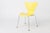 Danish Series 7 Chair Model 3107 in Yellow by Arne Jacobsen for Fritz Hansen, 1990s For Sale - Image 3 of 12