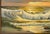 Listed Artist William Hoffman X Large Gold Gilt Framed Sunset Seascape 1970 For Sale - Image 12 of 18