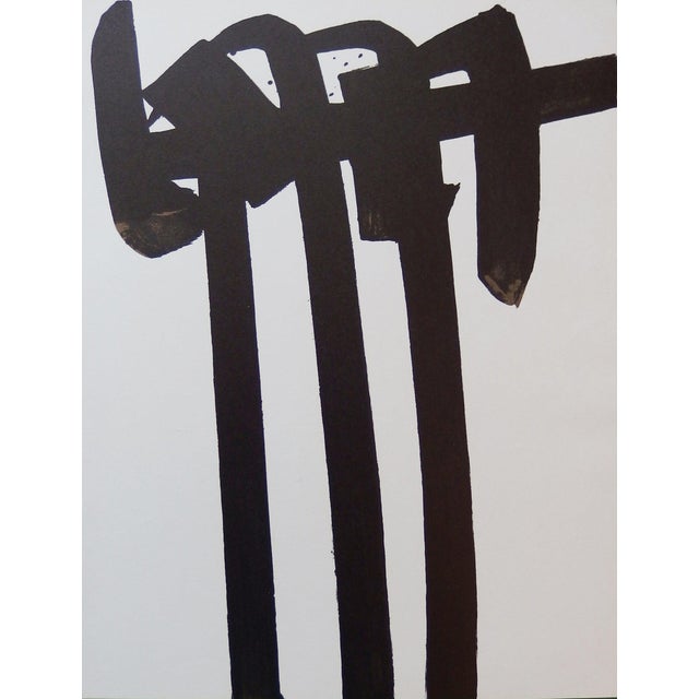 Pierre Soulages, Lithograph No. 28, Lithograph For Sale