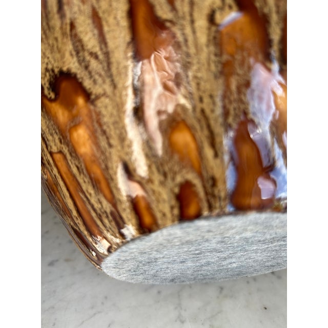 Ceramic Large Sculptural Ceramic Table Lamp – Vintage Organic Modern / Studio Pottery Lamp For Sale - Image 7 of 8