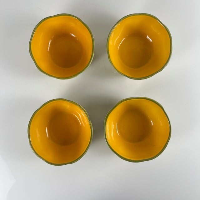 Melon Service in Earthenware for 4 People, 20th Century, 1970s For Sale - Image 10 of 13