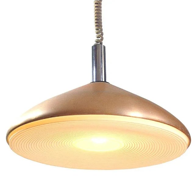 1970s Pink Aluminum Lamp from Erco Lights, Germany, 1970s For Sale - Image 5 of 11