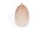 Clyde Burt speckled gourd-form weed vase in blush ombre glazed stoneware. Signed to underside: [CB]. American, circa 1965.