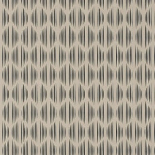 Sample - Schumacher X David Oliver Ovington Wallpaper in Stone For Sale