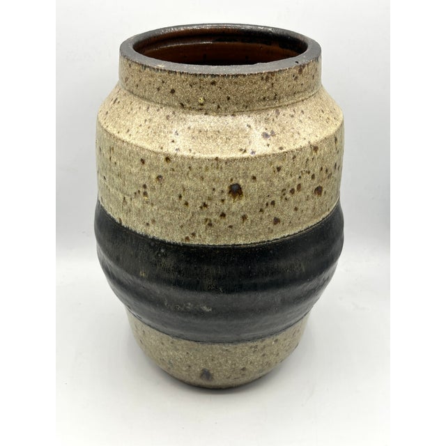 Sheldon Kaganoff Large California Studio Pottery Vase, Signed, 1968 For Sale - Image 4 of 16